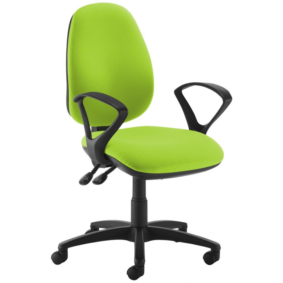 Fabric sales operator chair
